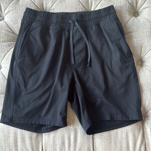 Outdoor Voices Men's Black Athletic Shorts
